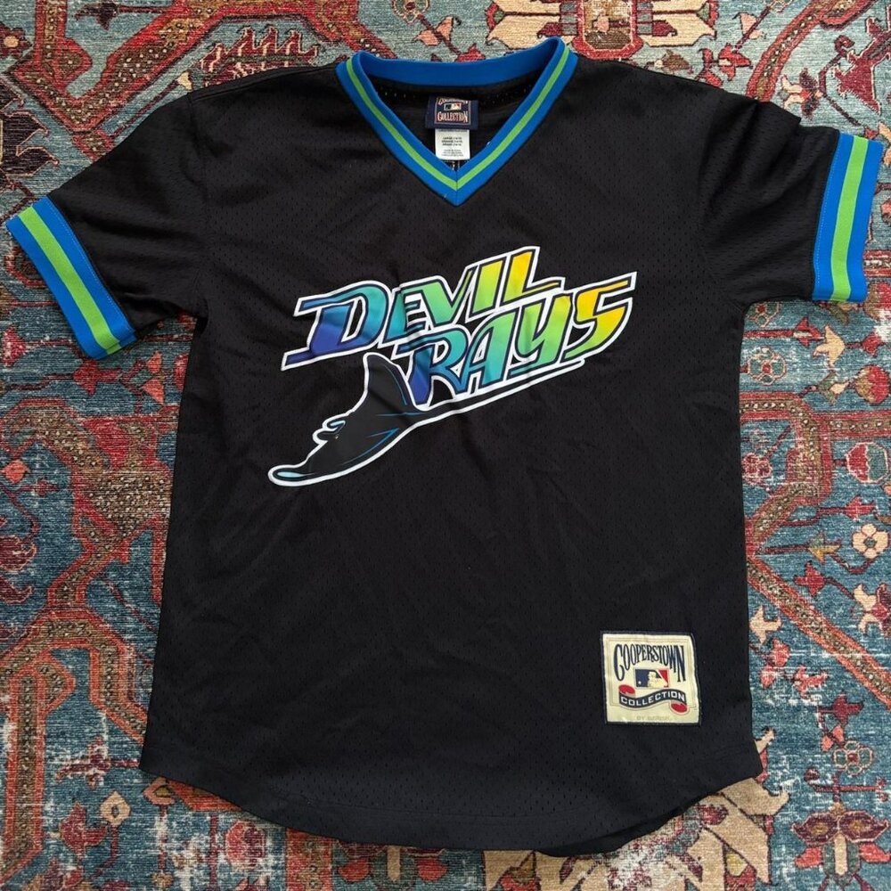 Vintage Wade Boggs Devil Rays Jersey